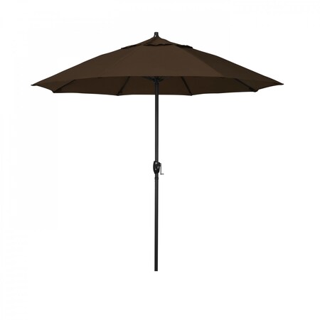 7.5' Bronze Aluminum Market Patio Umbrella, Pacifica Mocha